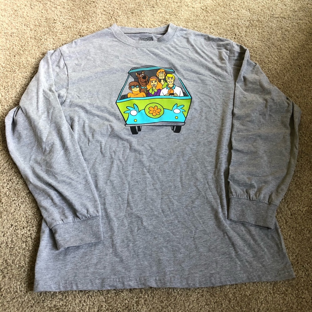 Scooby Doo Extra Large Graphic Long Sleeve Shirt